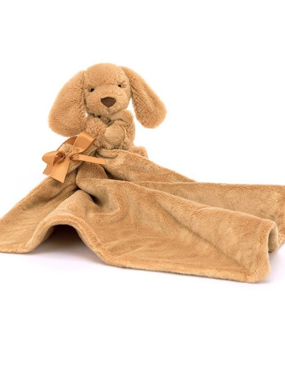 NWT Jellycat Bashful Toffee Puppy Soother Blanket - RETIRED